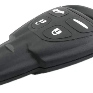 Ieftin Carcasa Cheie Auto Techstar, Compatibila cu Saab 9-3, 9-5 (2003-2011), 4 Butoane, din Material Rezistent