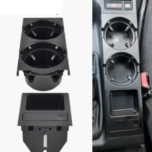 Ofertă de sezon Suport Pahare si Monede compatibil cu BMW 3 Series E46 (1998-2005) negru