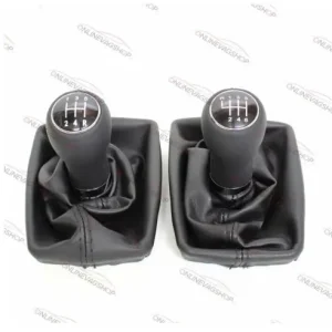 Doar azi Nuca piele + manson schimbator Audi A4 B6, Audi A4 B7 5 sau 6 viteze