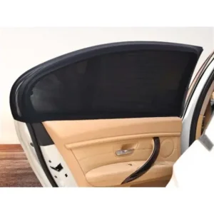 Cumpărături sigure Set 2 x parasolar auto geamuri laterale, universal, negru