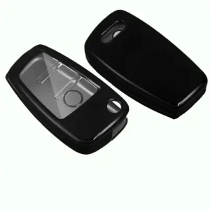 Husa Cheie Compatibila cu Briceag Audi 3 Butoane Neagra TPU+PC Cel mai bun preț