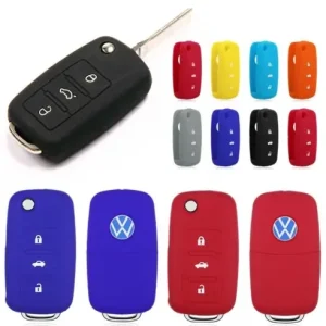 Discount Set 2 huse silicon Cheie culoare la alegere VW Volkswagen skoda audi seat
