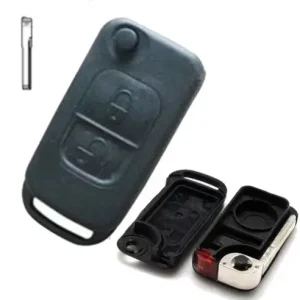 Ofertă Carcasa Cheie Compatibila cu Briceag Mercedes Benz 2 Butoane Lamela 2 track
