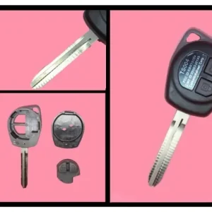 Livrare rapidă Carcasa Cheie Compatibila cu SUZUKI SX4 Swift Lamela TOY43