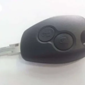 Plată securizată carcasa chei logan cu 2 butoane