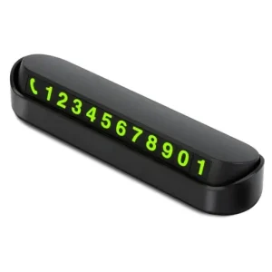 Ofertă specială Card Auto Numar De Telefon Parcare Temporara Retractabil