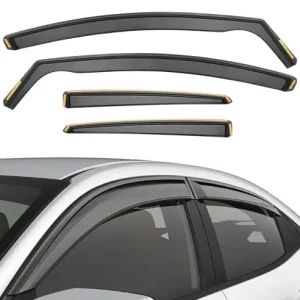 Set Paravanturi Auto Jeep Compass II 2017-Prezent Suv pentru Geamuri Fata-Spate WindDeflectors Cel mai vândut