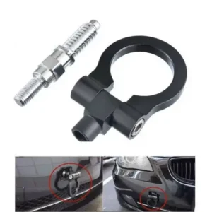 Carlig remorcare tuning negru ® ALM Noutate