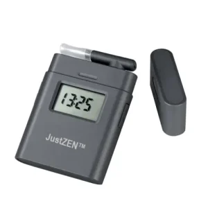 Alcool tester JustZEN® 838, etilotest portabil, acuratete +\\/- 0.01% BAC, display LCD, 5 mustiucuri incluse in pachet Preț redus