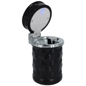 Scrumiera auto LED prindere 2in1: grila ventilatie sau suport pahar LP-012 Reducere de preț