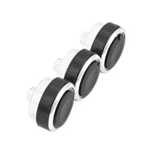 Disponibil imediat Set 3 butoane cromate AC Ford Focus Mondeo Fiesta S-Max C-Max Transit