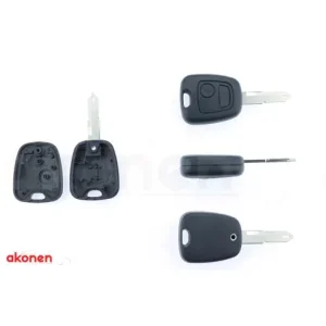 Comandă acum Carcasa Cheie Contact Pentru Citroen Berlingo Saxo Xsara Picasso 2 Butoane, Cu Cheie