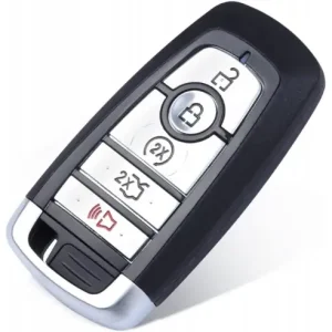 Cheie Auto Completa Techstar® compatibila cu Ford, Mustang, Edge, Fusion, Explorer, 902Mhz, 5 Butoane, Keyless, M3NA2C93142600 Premium