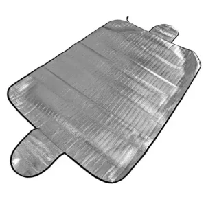 Parasolar auto exterior iarna-vara RoGroup, folie aluminiu, 145 cm x 100 cm Mai ieftin