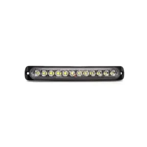 Lampa 12 LED profesionala stroboscopica lumina portocalie 12LED 12V-24V Noutate