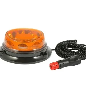 Girofar LED 8 SMD , Slim, 4 Efect de Blit, cu Magnet 12V - 24V, 24W, Omologare E9 Cel mai vândut