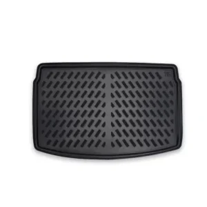 Super ofertă Covor portbagaj tavita premium Volkswagen Polo MK6 portbagaj cu baza inalta Hatchback 2017-2022