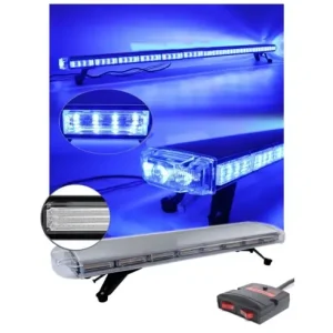 Rampa girofar auto cu led culoare albastra Calitate înaltă