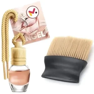 Odorizant Auto Aroma Angel si Perie cu Maner Ergonomic si Fire din Nylon SoftTouch Preț redus