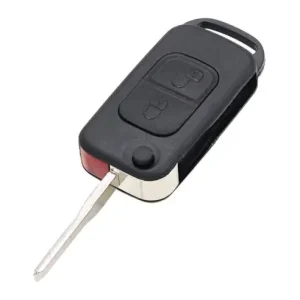 Carcasa Cheie Auto Tip Briceag Techstar® pentru Mercedes-Benz W168, W124, W202, W210, W211, W203, C-Class, E-Class, S-Class, ML, SL - 2 Butoane Transport gratuit