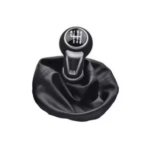 Disponibil imediat Maner si manson schimbator auto imitatie piele compatibil Seat Leon II 1P 2005, 2012