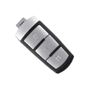 Ofertă exclusivă Carcasa cheie telecomanda 3 butoane cu chip si placa VW Passat B6 CC