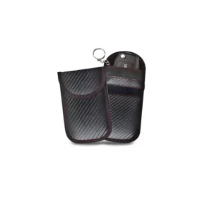 Livrare expres Husa cheie auto cu blocare frecventa radio, RFID Blocker, 14.5 x 9.5 cm, negru