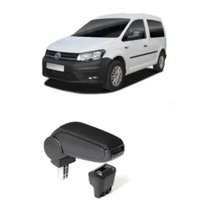 Preferatul clienților Cotiera auto piele ecologica compatibila VW Caddy (2003-2018, )
