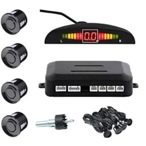 Set Senzori parcare auto detector parktronic display radar monitor 4 senzori NEGRU Comandă acum