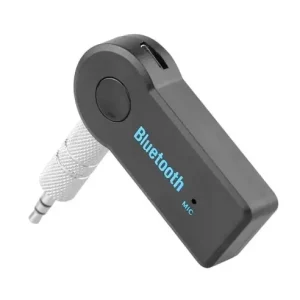 Mini receptor bluetooth, compatibil cu iPhone si Android, Mod Sleep, Jack 3.5 mm Stereo, functie Handsfree, negru Reduceri