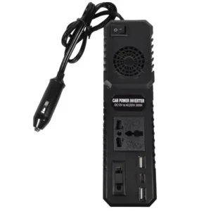 Invertor Auto Olesson 200W inteligent cu incarcare rapida si Protectii Multiple Disponibil imediat