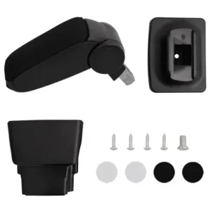 Gossi cotiera auto, negru, 16x32x(35-50,5) cm abs Disponibil imediat
