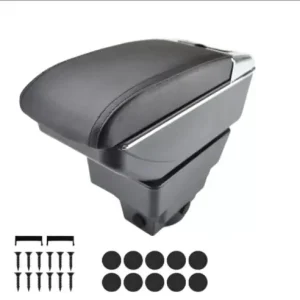 Cotiera piele ecologicat dedicate Opel Astra J 2009-2018 MK4 + kit cu compartiment Super ofertă