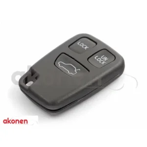 Premium Carcasa Cheie Contact Pentru Volvo S40 S60 S80 V40 V70 Xc90, 3 Butoane, Fara Cheie