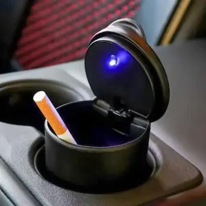 Scrumiera auto suplimentara cu iluminare LED PLS38 Bestseller