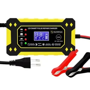 Reduceri Redresor Automat Inteligent pentru Baterii Auto 12V 5Amp, Profesional cu Functie de Reparare si Siguranta