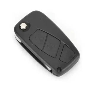 Ofertă exclusivă Carcasa Cheie Auto Techstar® compatibila cu Fiat Punto, Ducato, Stilo, Panda, Doblo, Bravo, 2 Butoane