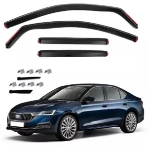 Set de 4 Paravanturi auto de vant pentru geamuri fata si spate pentru SKODA OCTAVIA MK4 SEDAN 2020+2025 Cumpără acum