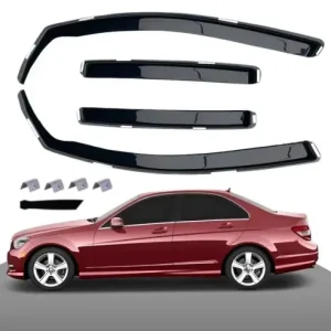 Set Paravanturi auto de vant pentru geamuri fata si spate MERCEDES C CLASS W204 2008-2014 Retur gratuit
