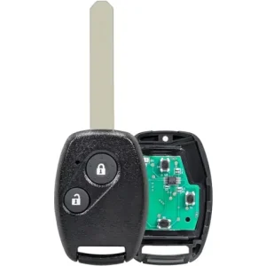 Ofertă limitată Cheie Auto Techstar Completa Programabila 433MHz, cu 2 butoane si cip ID46 PCF7936, compatibila Honda Civic, Accord, Jazz, CR-V \\u2013 lama Hon66, FCCID: O