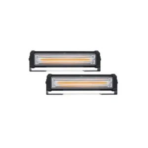 Reducere de preț Set Lampi LED Stroboscopica De Avertizare, Galben, Flash, cu Controler, 12V