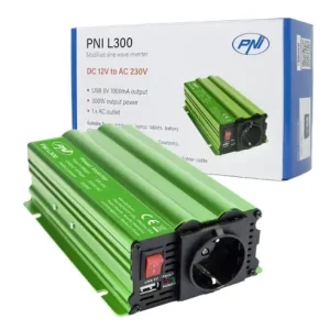 Resigilat : Invertor de tensiune PNI L300 alimentare 12V iesire 230V 300W Mai ieftin