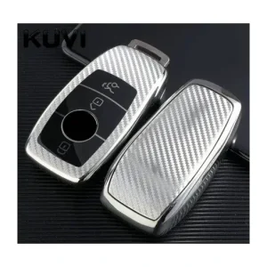 Transport gratuit HUSA PROTECTIE CARCASA Cheie MERCEDES Premium Carbon Look model 2024