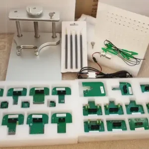 Masa profesionala BDM LED din aluminiu HQ + 22 adaptoare KTAG KESS KTM Dimsport Retur ușor