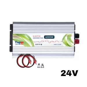 Invertor 6000W 24V \\u2013 220 V auto si panouri solare SINUS PUR, unda pura rulota, casa, cabana Cumpărături sigure