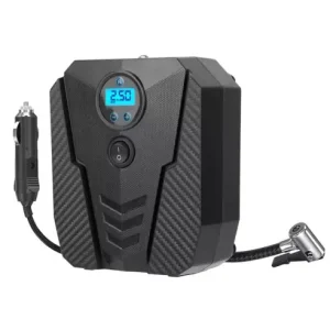 Compresor auto Siegbert, 12V, 10A , display digital cu LED, lungime cablu 3M, lampa de lucru Premium