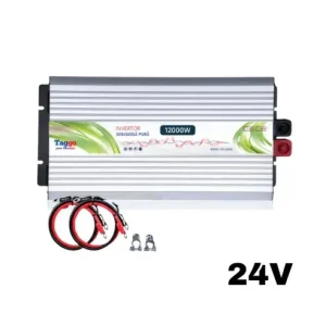 Mai ieftin Invertor 12000W 24V \\u2013 220 V auto si panouri solare SINUS PUR, unda pura rulota, casa, cabana