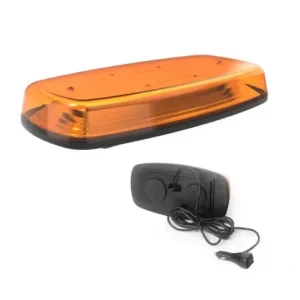 Mini Rampa Girofar Led Portocalie 12-24v E-Mark Retur gratuit