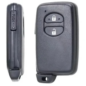 Carcasa cheie auto Techstar® 2 butoane compatibila Toyota Prius XW30 (2009\\u20132012) \\u2013 proximity, lama TOY40 Preț promoțional