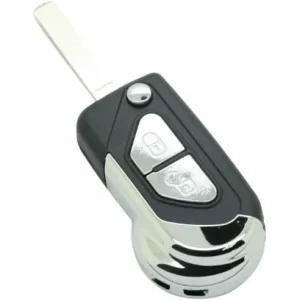 Cel mai vândut Carcasa Cheie Auto Techstar tip Briceag cu 2 Butoane, Compatibila Citroen DS3, C3, lama VA2